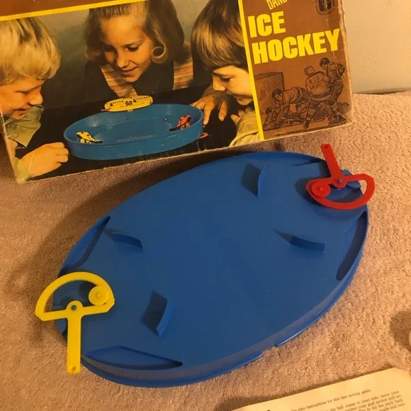 Vintage 1971 Steven’s Goalies Wild Ice Hockey Game #575 Complete W/Instructions